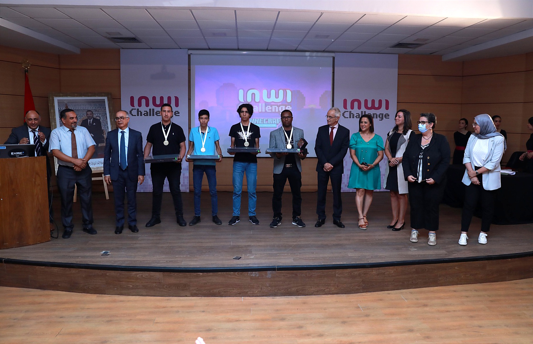 Remise des prix de la deuxième phase du programme éducatif « inwi Challenge »