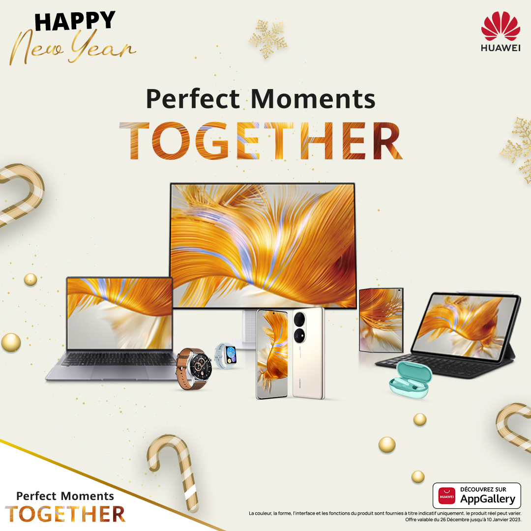 Huawei célèbre le nouvel an 2023 au Maroc en lançant une campagne de promotion