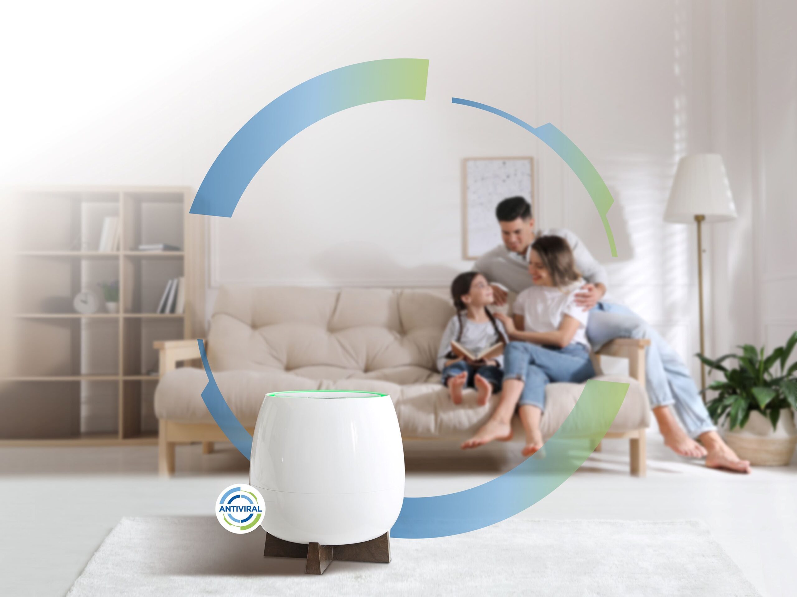 Purificateur d'Air Antiviral HomePure Zayn