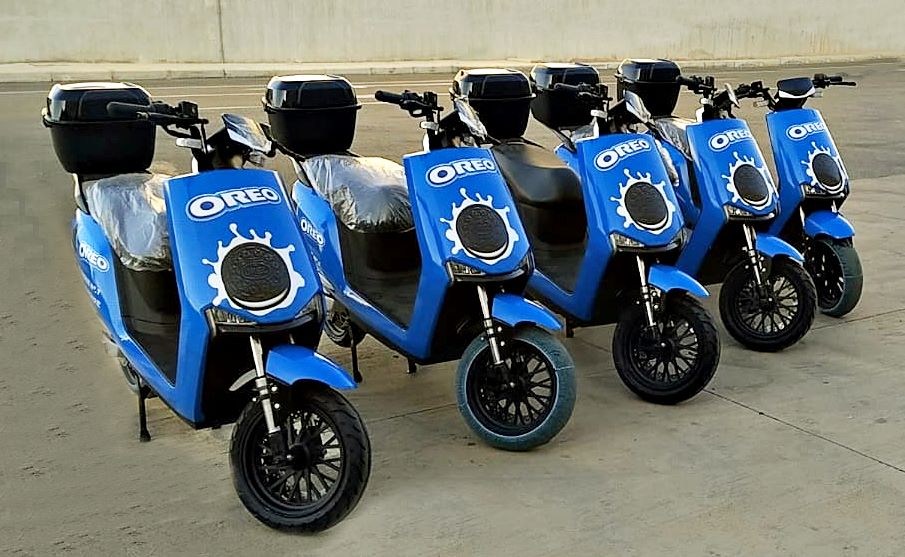 Mondelez Maroc motos électriques