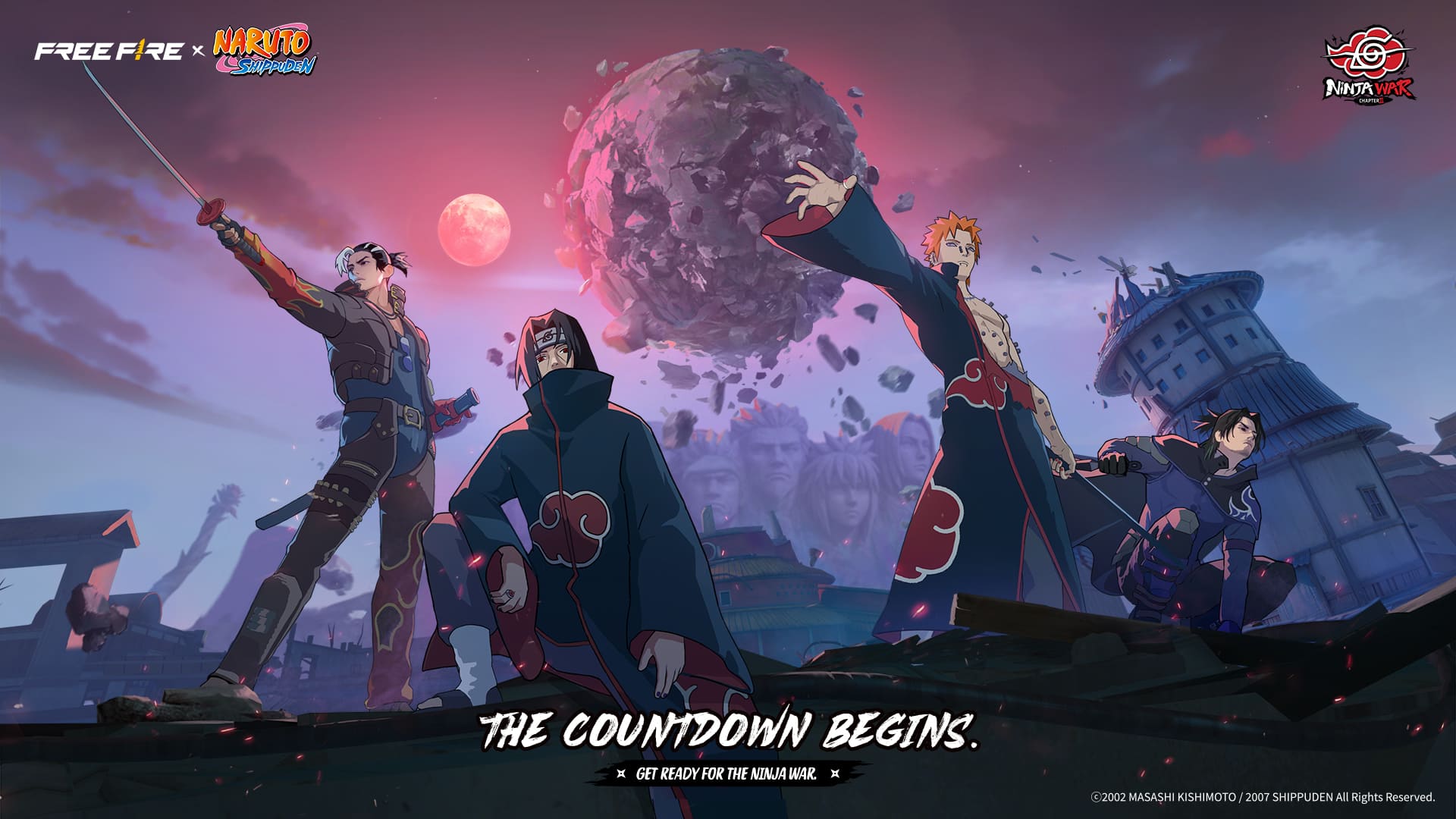 Free Fire x Naruto Shippuden