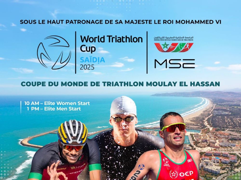 السعيدية الترياثلون كأس العالم مولاي الحسن 2025