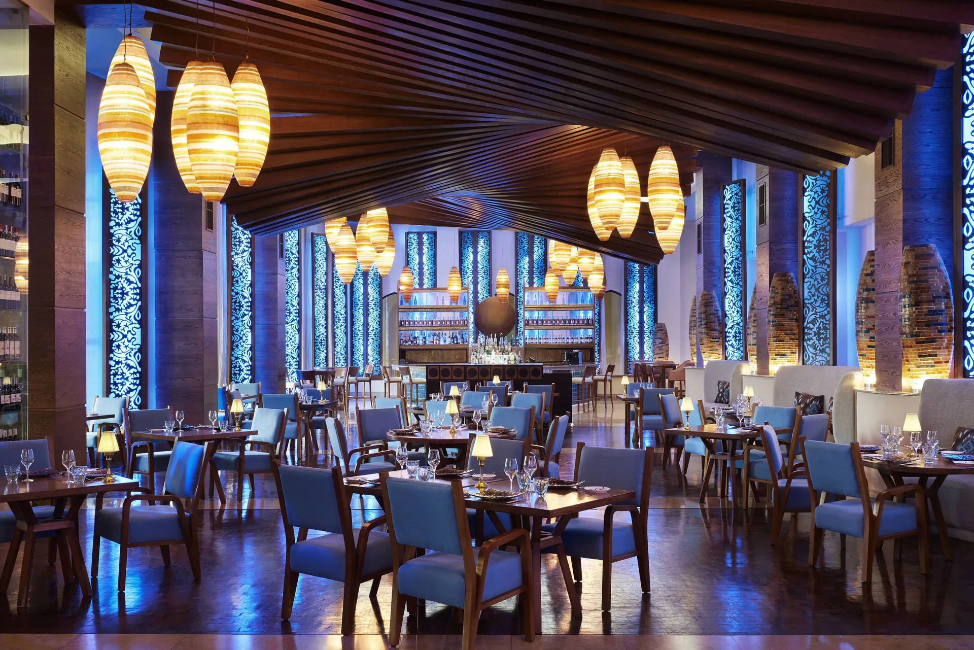 مطعم Sel de mer في منتجع مازاغان سهرة جاز إفريقي