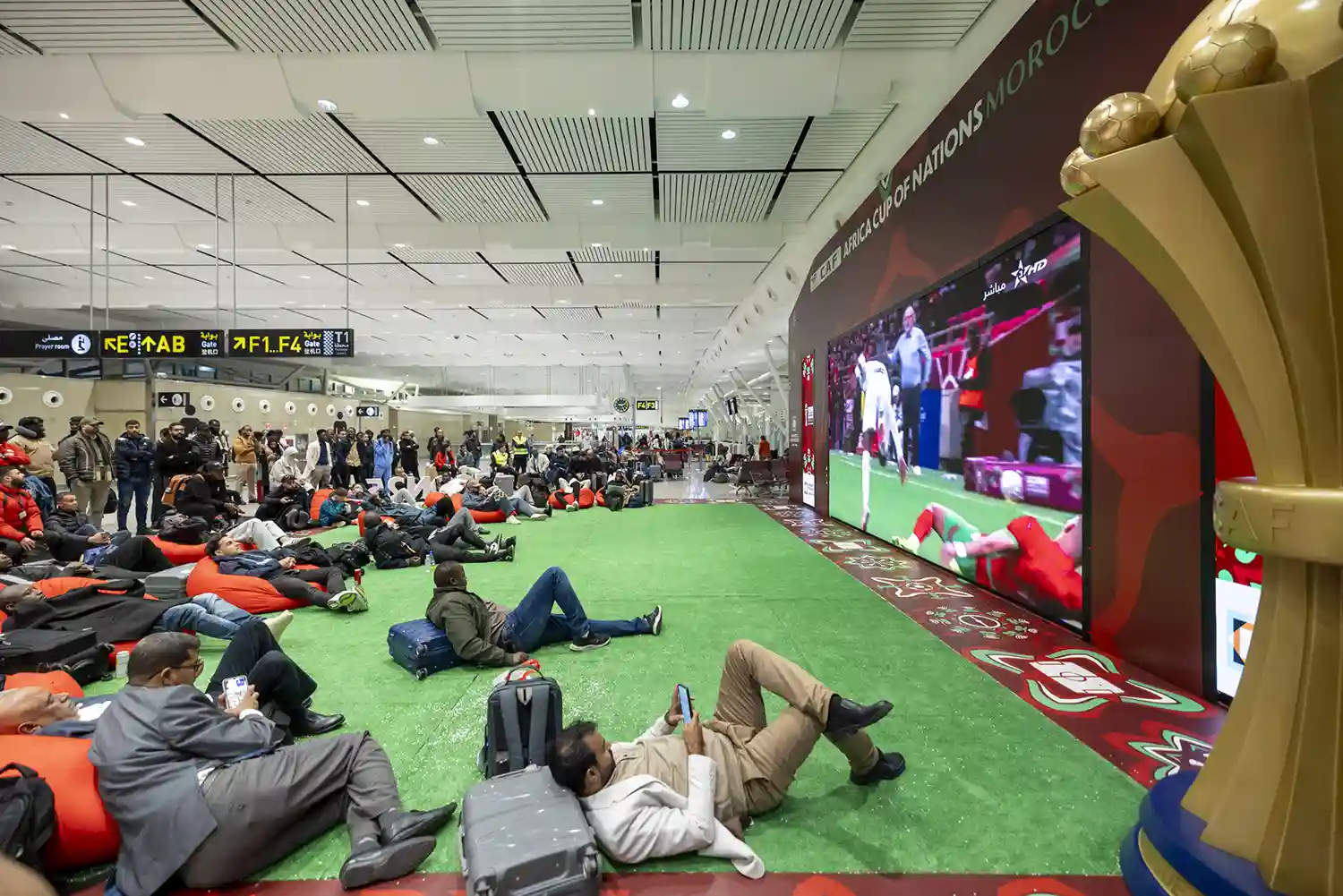 كأس امم افريقيا 2025 المطارات المغربية