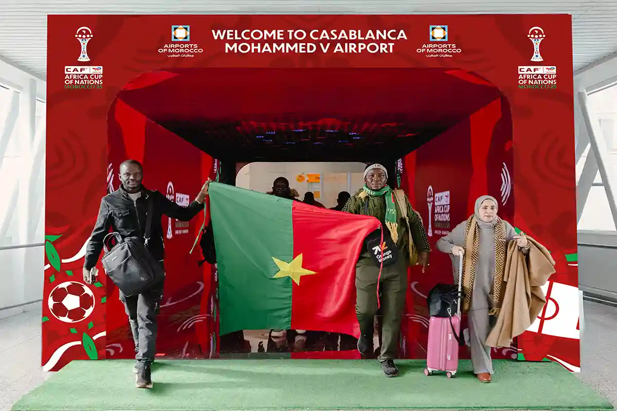 المكتب الوطني المغربي للسياحة كأس افريقيا 2025 المغرب ارض كرة القدم