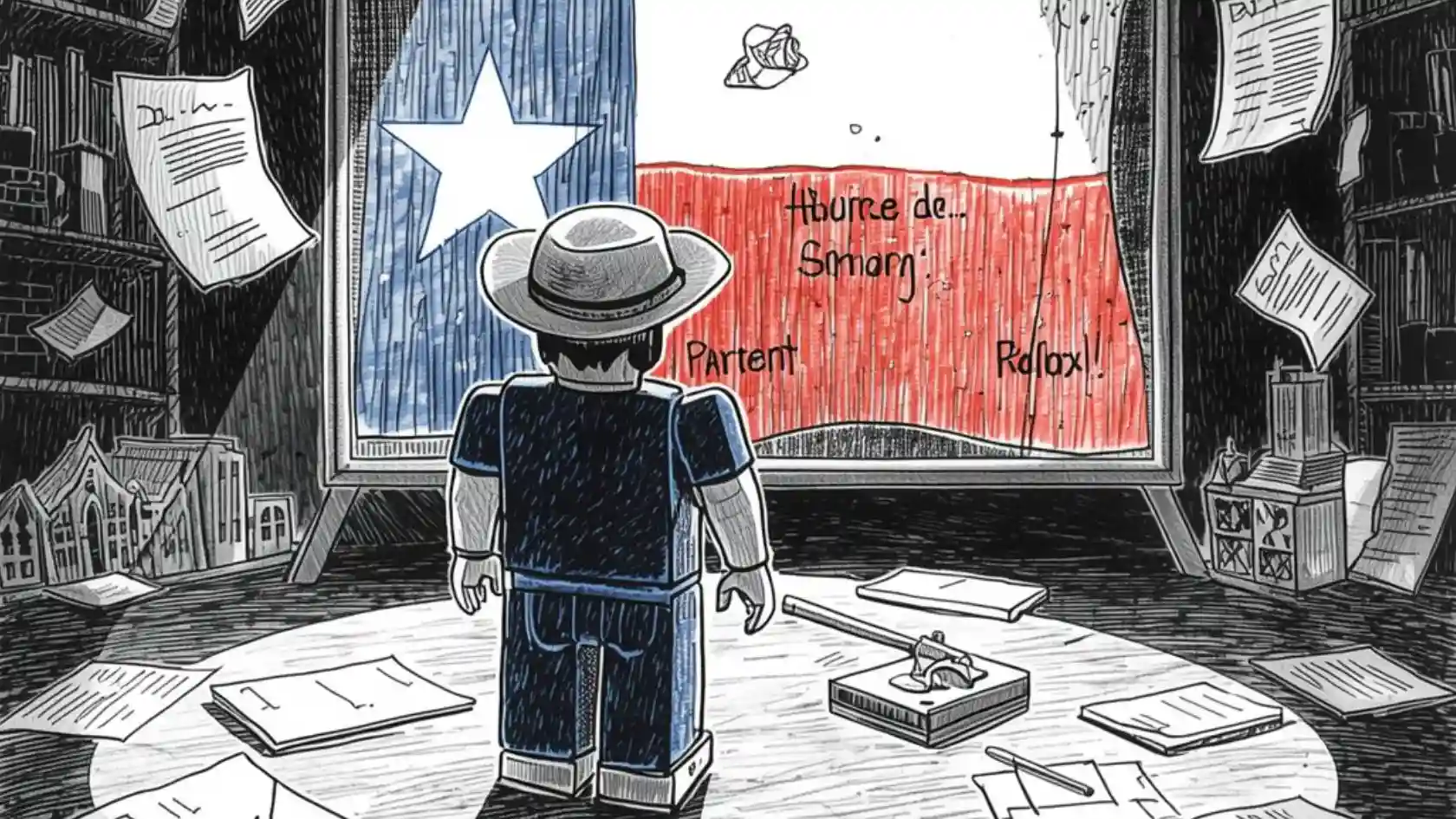 تحقيق تكساس منصة روبلوكس